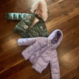 (2) size 3T Children’s Place coats